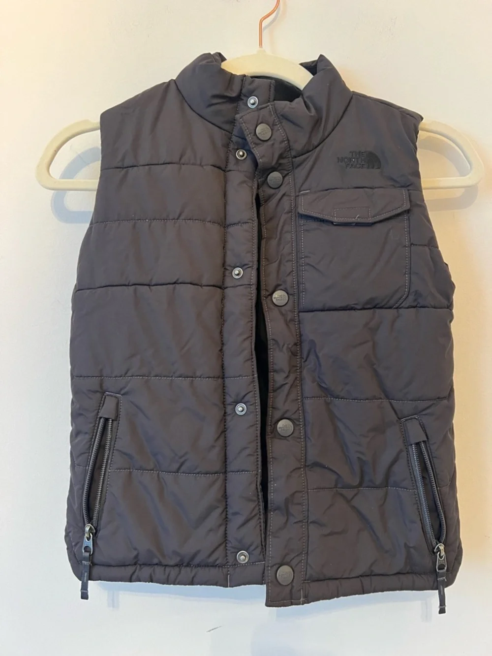 The North Face Toddler Puffer Vest Black Size 6 Lightweight Warm